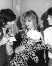 Keith, Jo and Dave Jordan at Pathe Marconi (Paris, 1977)
